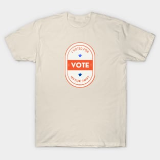 I voted for Mayor Swift Eras Tour T-Shirt